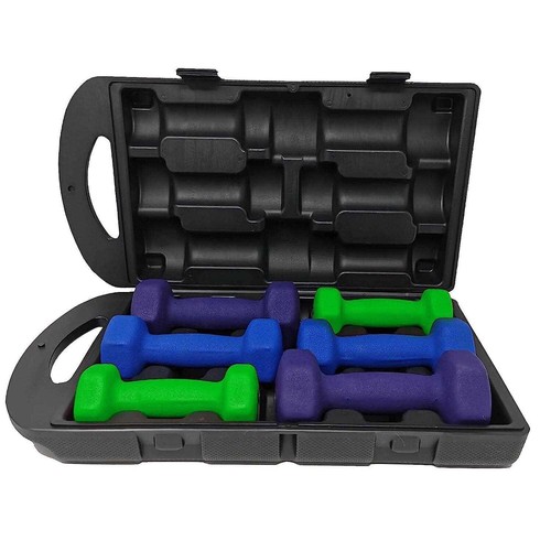 Neoprene hand dumbbell weight - hand,