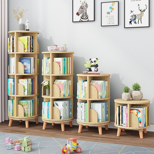 Tier rotating bookshelf - 1-5,