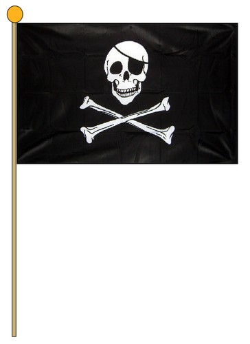 Skull and crossbones pirate - crossbones,
