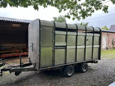 Ivor Williams Twin Axle Cattle / Sheep trailer 12'