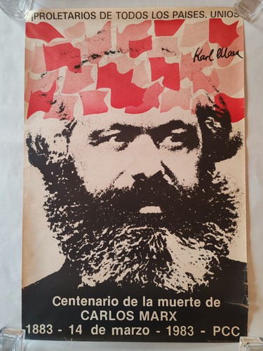 1983 karl marx - karl, poster