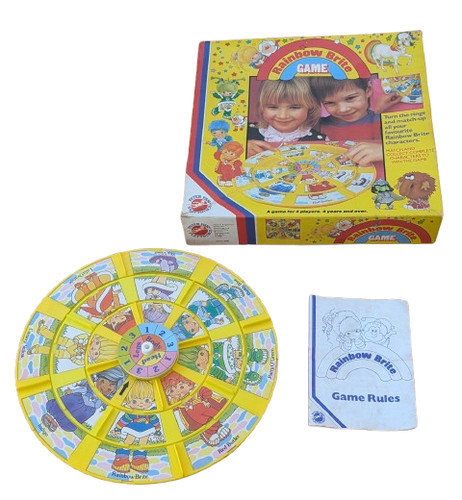 Rainbow brite game boardgame - brite,