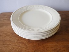 Wedgwood Queens Ware Edme 11 1/4" dinner plates x 6