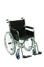 Drive Devilbis 18" Lightweight Aluminium Self Propel Wheelchair -Black/Silver