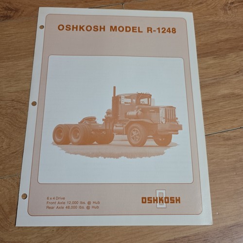 Vintage oshkosh model - oshkosh, r-1248