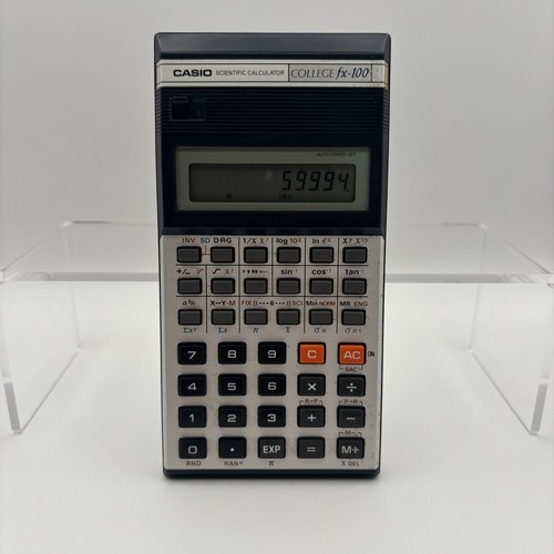 Vintage casio college 100 - casio, fx-100