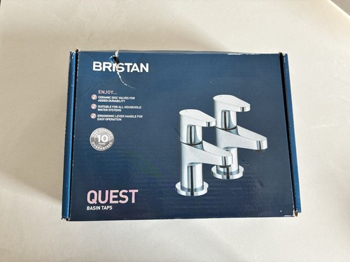 Bristan quest basin taps - taps, 1