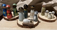 Diverse Nativity Peg Dolls