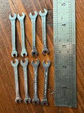 Job Lot Of Old/ Vintage Open Ended Spanners By BRITOOL 4mm