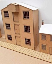 Warehouse  Laser cut Scratch Aid Layout Kit O Gauge 7mm Model Railway