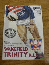 16/09/1990 Rugby League