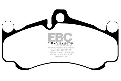 Ebc redstuff frt pads - redstuff,
