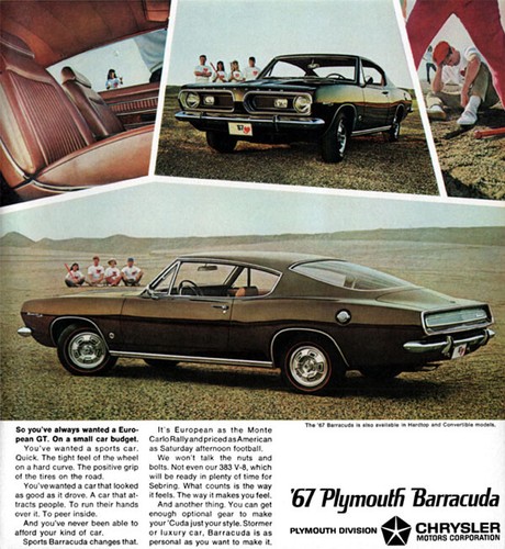 Chrysler plymouth sports - chrysler,