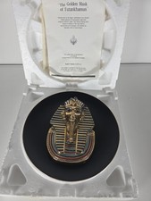Bradex "The Golden Mask Of Tutankhamun" Display Plate