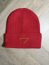 Men’s Prada Beanie Red