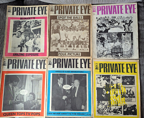 Private eye magazine lot of - magazine,