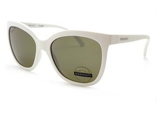 Serengeti Agata Polarized Sunglasses Matte White w/ 555nm Mirror Lenses SS001001