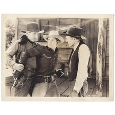 Death Valley Rangers Bob Steele Hoot Gibson 6 x Original Movie Stills 1943