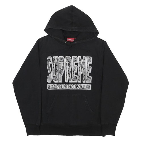 Supreme mens black hoodie - mens,