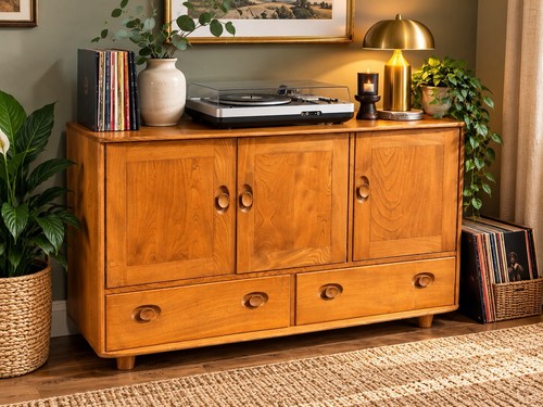 Ercol windsor elm sideboard - ercol,