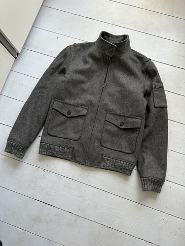 Vintage grey wool blend - grey,