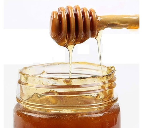 4pcs wooden honey spoon 15cm - honey,