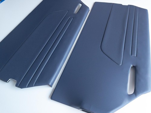 Door panel left right blue - door,