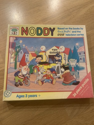 Noddy vintage jigsaw puzzle - vintage,