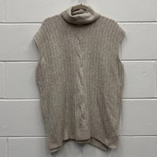 F&F Beige Sleeveless Knit