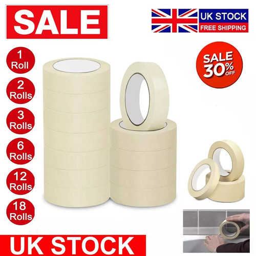 White masking tape - masking,
