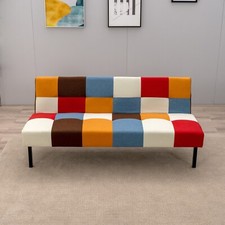 Patchwork Fabric Sofa bed