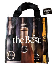 2x Morrisons 6 Bottles Wine Spirit Reusable Shopping THE BEST Carrier Bag