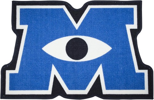 Disney monster inc shaped rug - disney,