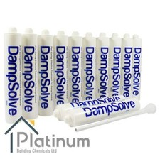 12 x DAMPSOLVE Damp Proof Injection Cream | DPC Course Rising Damp Treatment