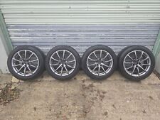 4 X Alfa Romeo Guilia Genuine 17 Inch Alloy Wheels & Nearly New Tyres 225/50 R17