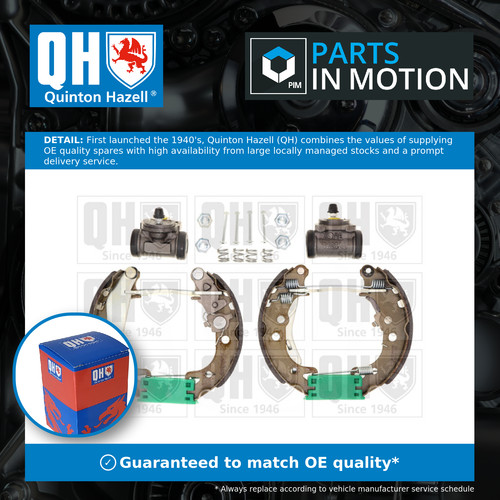 Brake shoes set - brake,