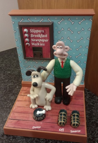 Wallace gromit talking - wallace,