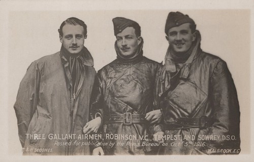 Ww1 robinson tempest sowrey - ww1,