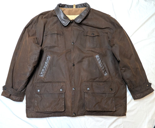 Wax jacket barbour - jacket, bushman