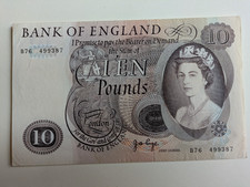 BANK OF ENGLAND TEN POUND £10