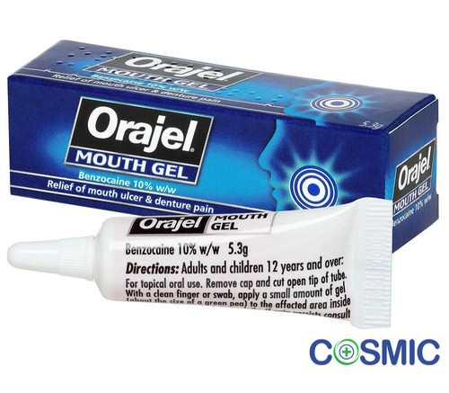 Orajel mouth gel relief - relief, of