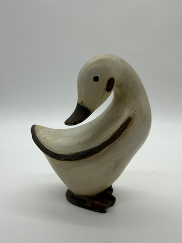 Vintage hand carved wooden - carved,