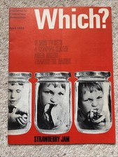 WHICH? MAGAZINE APRIL 1965 STRAWBERRY JAM TVs RADIOs VERY GOOD CONDITION