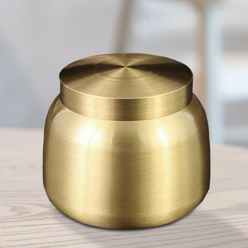 Copper canister small animal - canister,