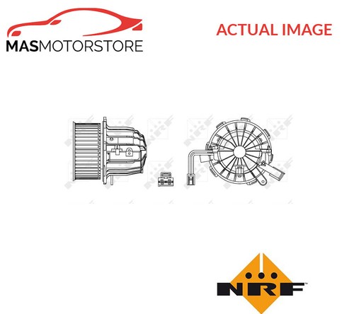 Interior blower fan motor lhd - motor,