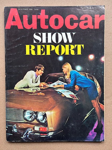 Motor show 1968 - show, autocar