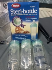 Vintage baby steri bottles - baby,