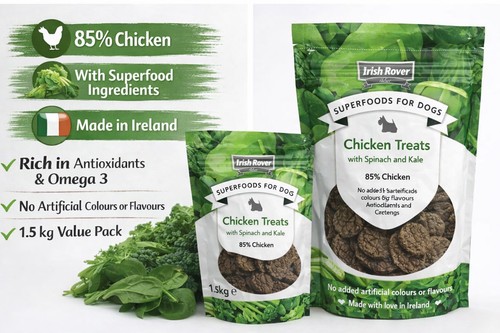 Irish rover chicken dog - irish, treats