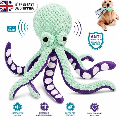 Dog pet plush octopus - , toy