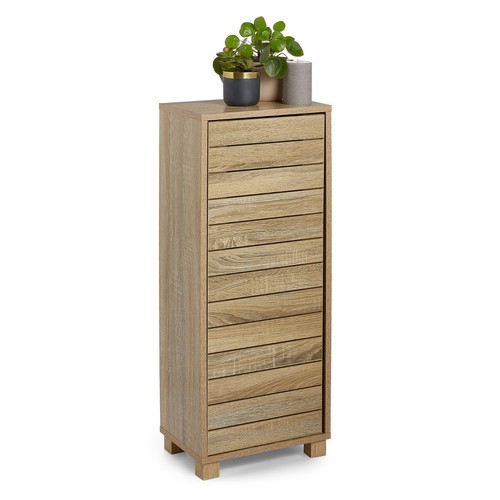 Bathroom storage cabinet oak - storage,